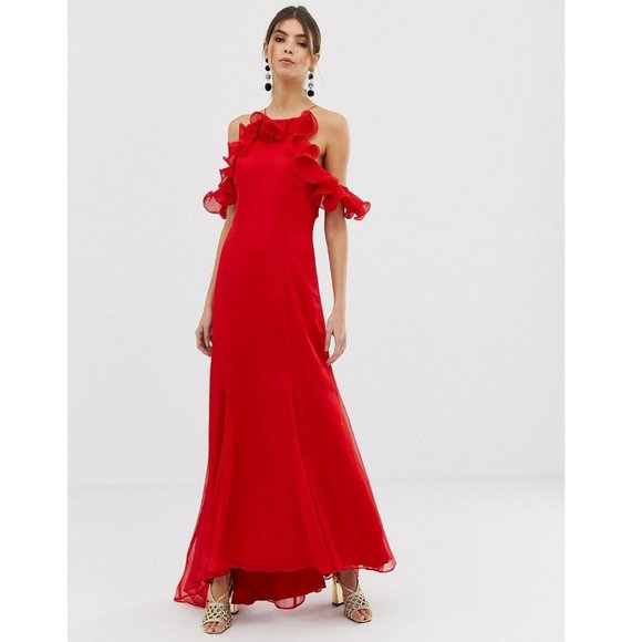 KEEPSAKE the Label Dresses & Skirts - KEEPSAKE THE LABEL Embrace Red Gown, S